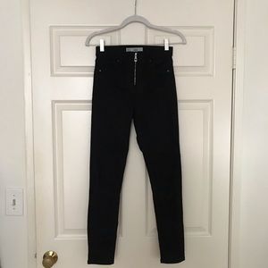 Exclusive Toshop laced Jamie Jeans